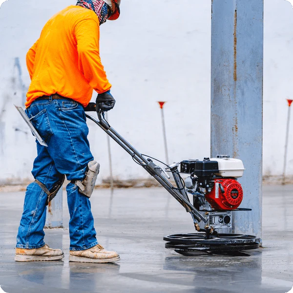 Edger Power Trowel – 24" Blade, 5.5HP Honda, 130 RPM