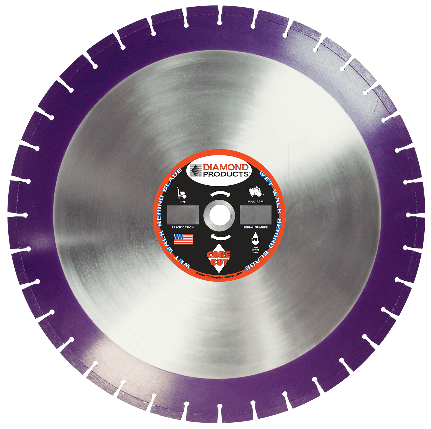 Imperial Purple Diamond Blade
