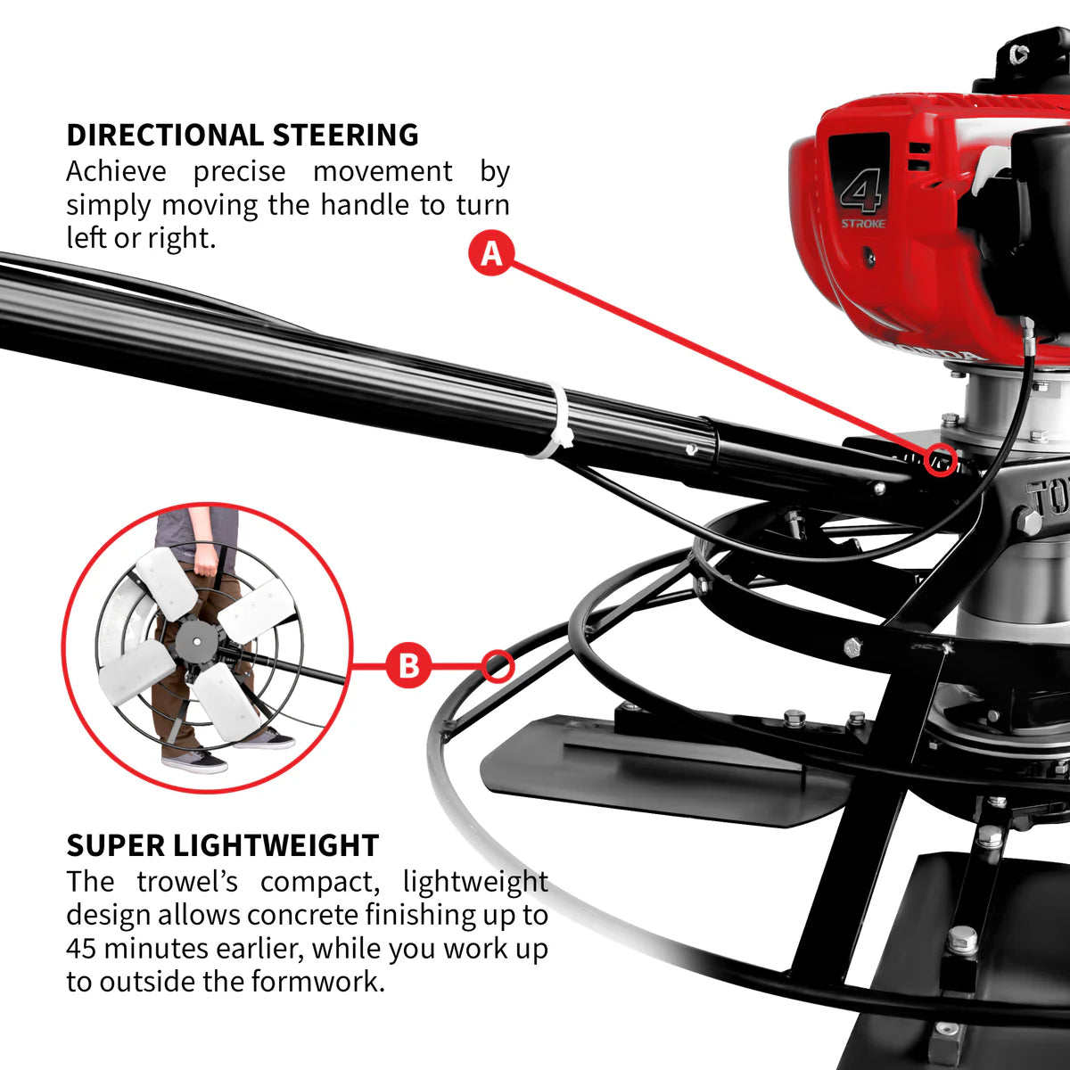 Concrete Power Trowel