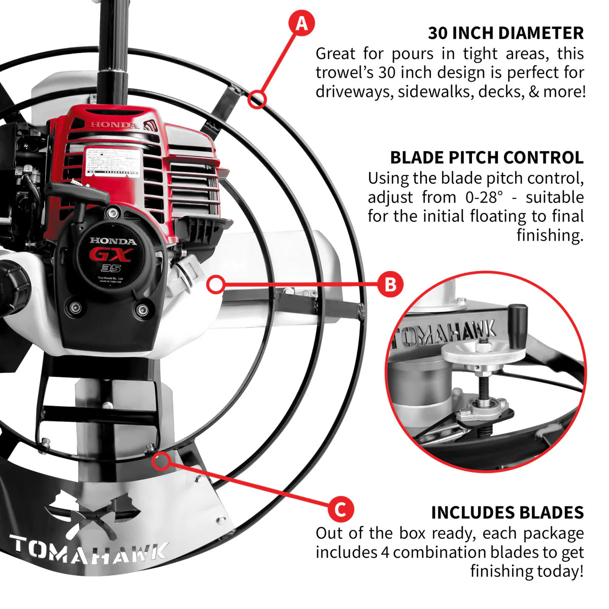 Concrete Power Trowel