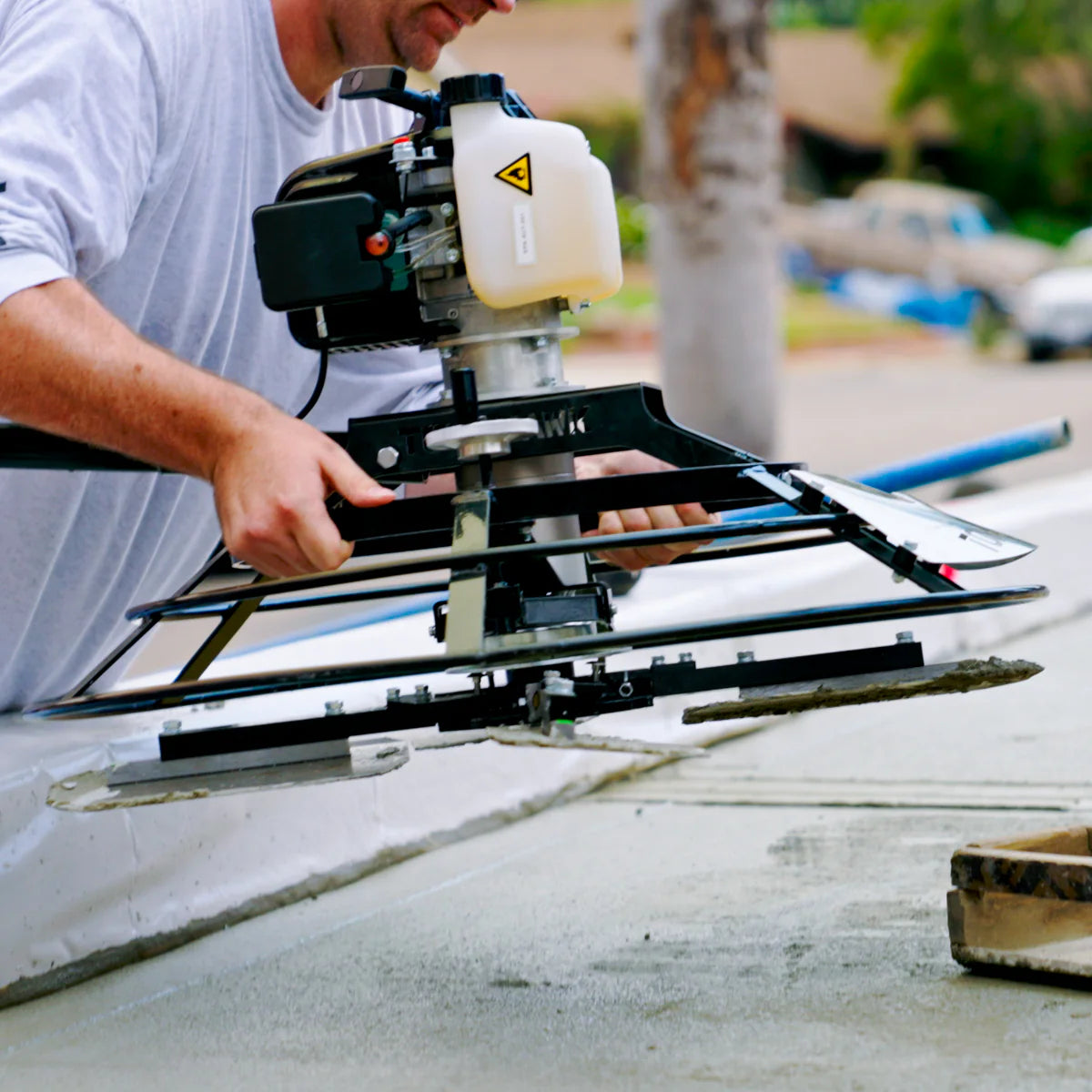 Portable Concrete Power Trowel