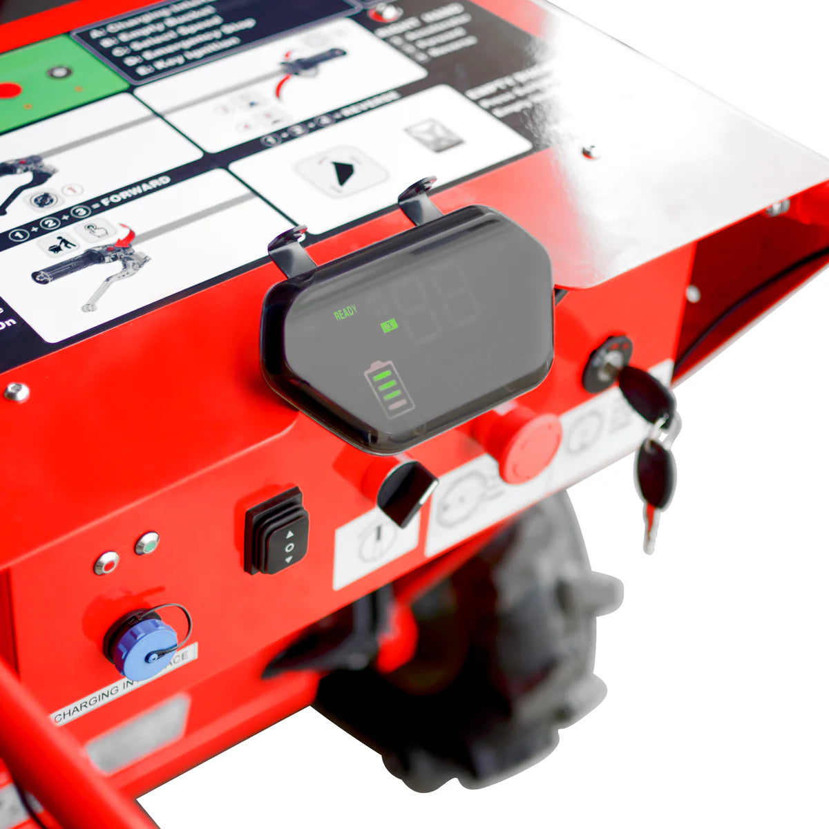 Electric Concrete Power Buggy