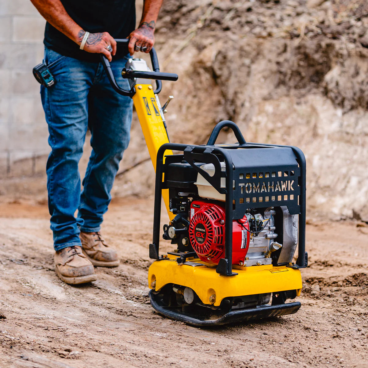 Honda Reverse Plate Compactor