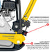 Honda Reverse Plate Compactor