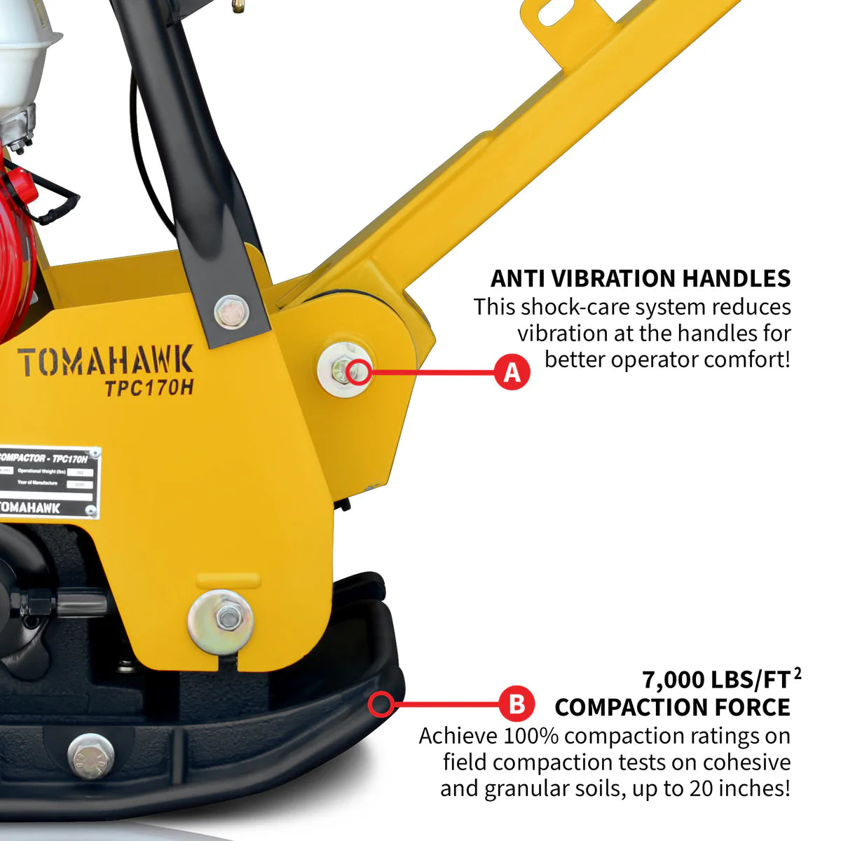  Honda Reverse Hydraulic Plate Compactor