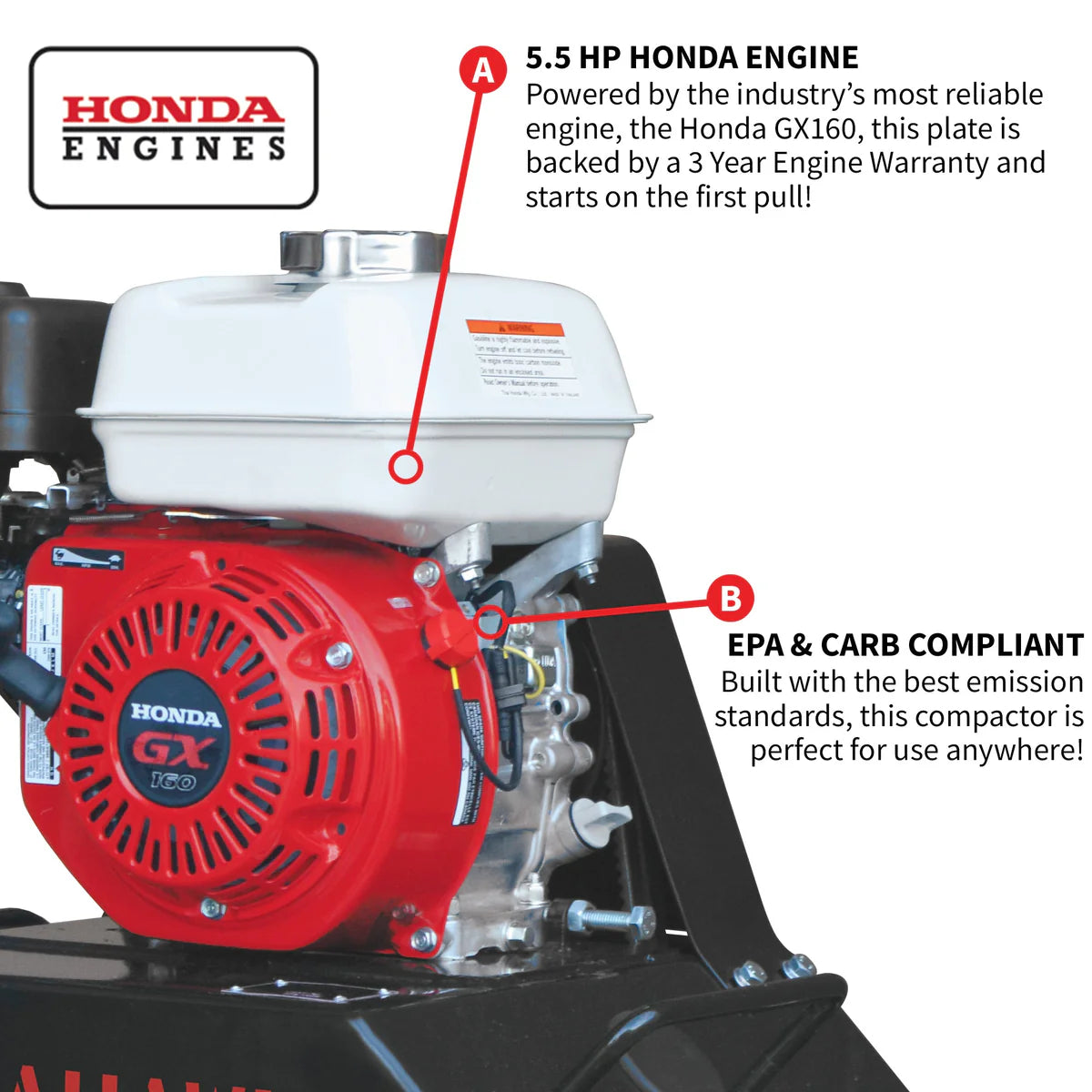Honda Vibratory Plate Compactor