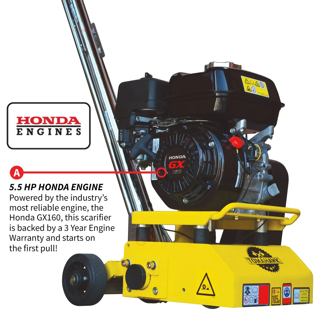 Concrete Scarifier Planer Grinder