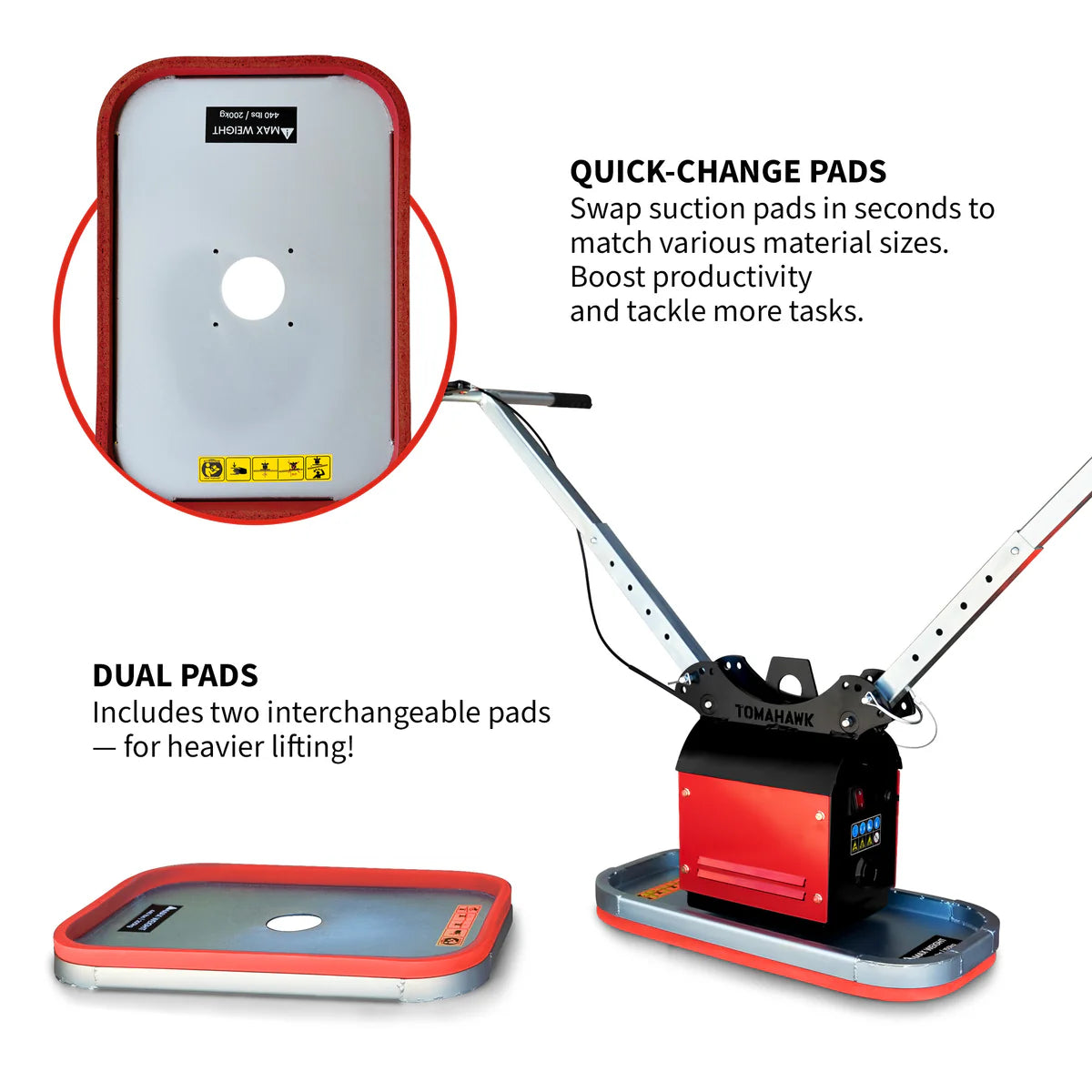 Electric Slab Vacuum Lifter