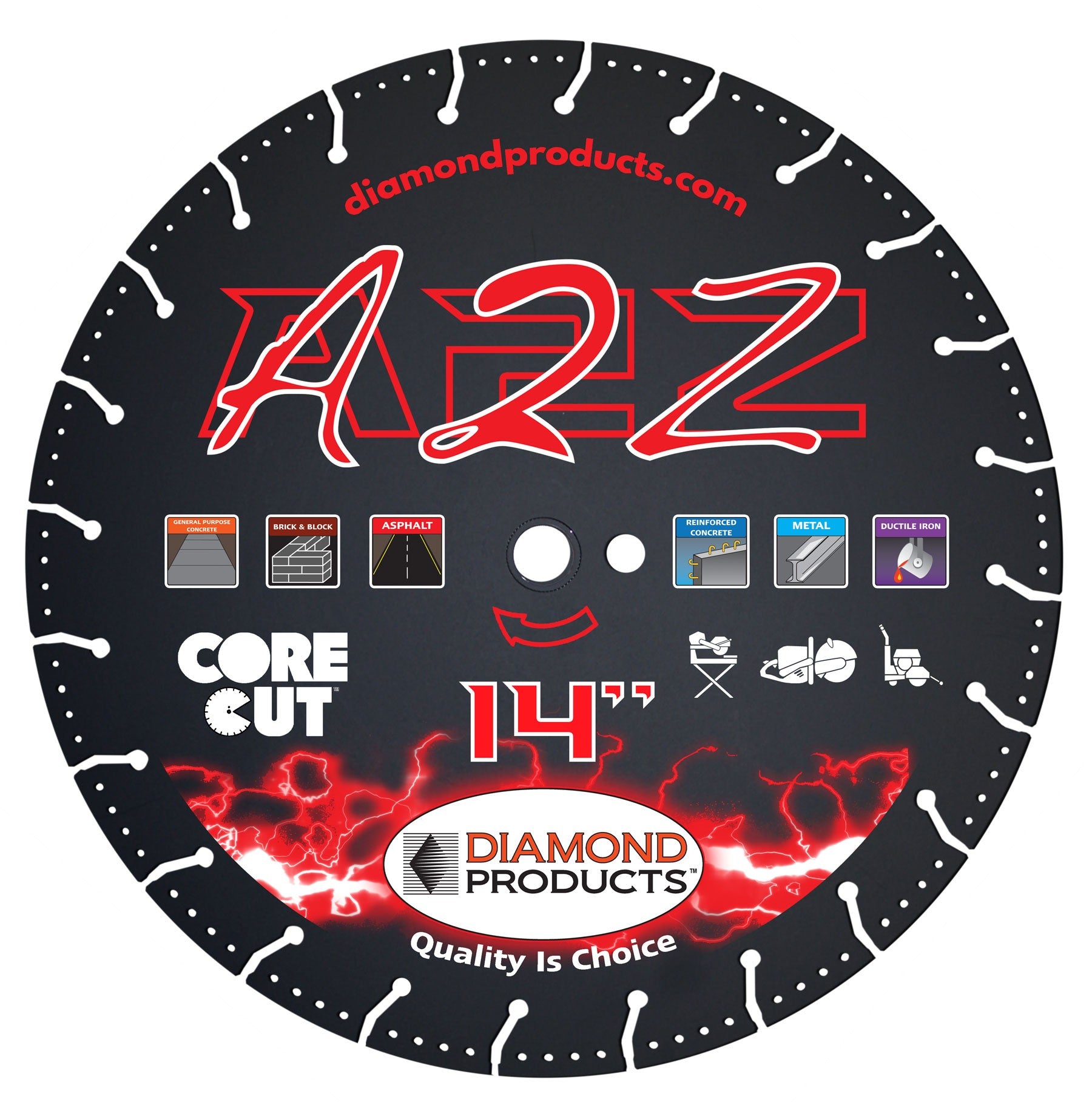 A2Z Vacuum Bonded Turbo Diamond Blades