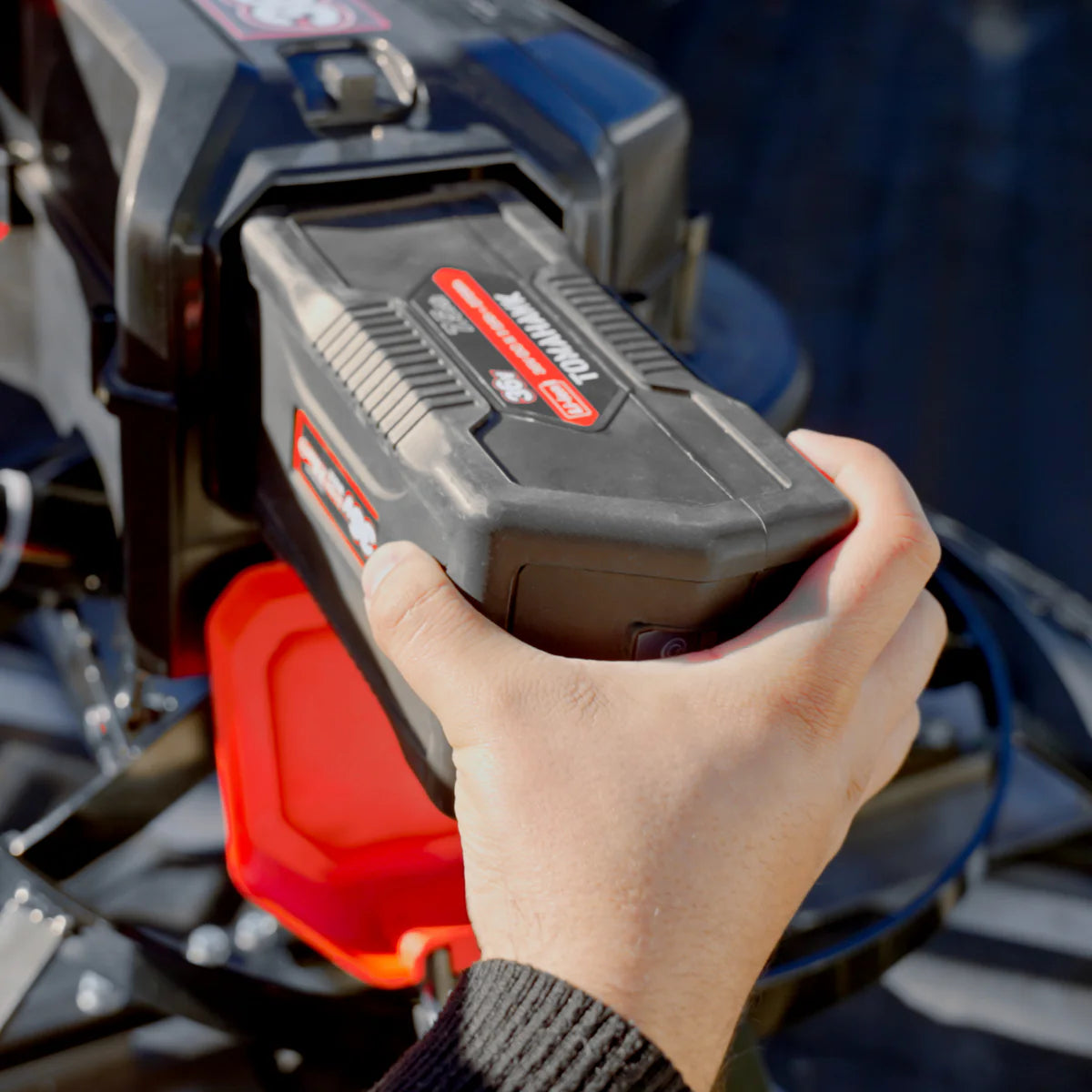 Battery-Powered Portable Power Trowel