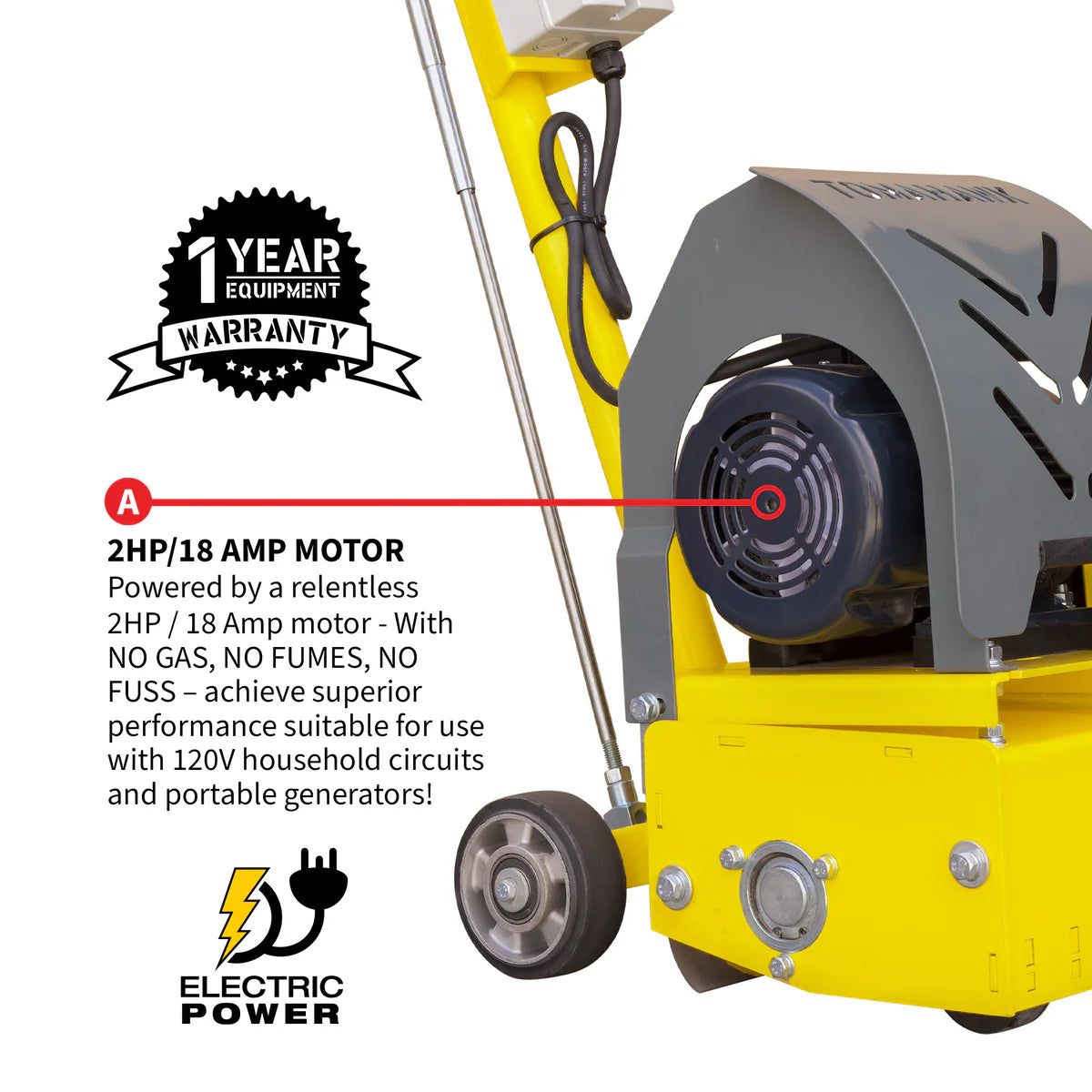 Electric Concrete Scarifier