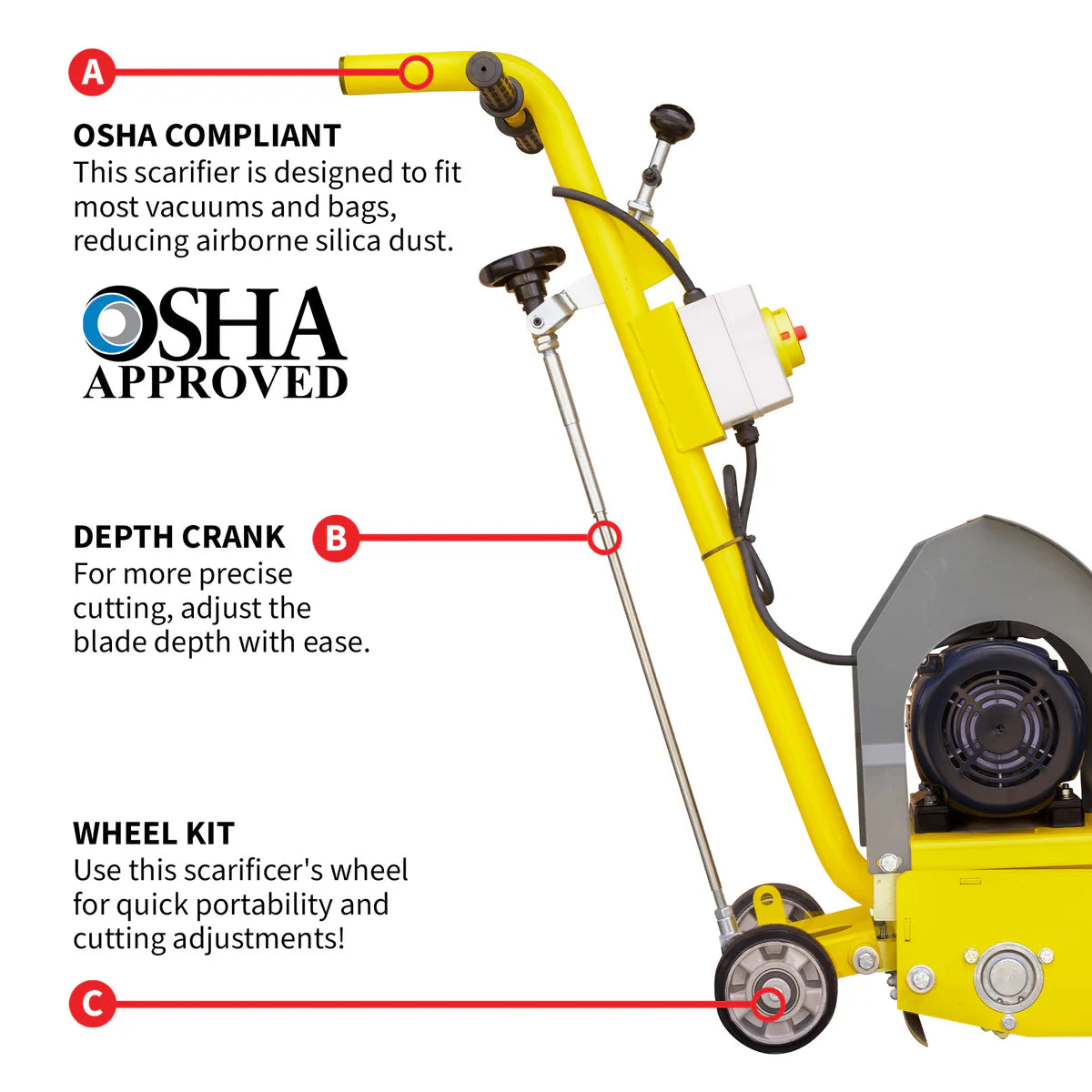 Electric Concrete Scarifier