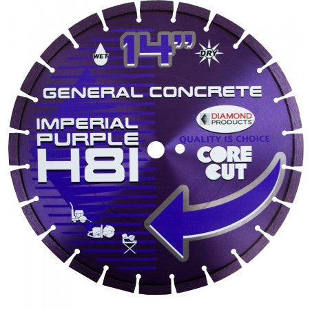 Imperial Purple High Speed Diamond Blades