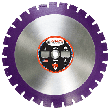Imperial Purple Diamond Blades for Asphalt