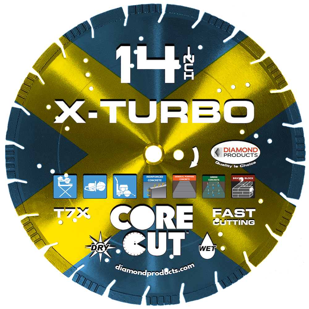 X-Turbo Turbo Diamond Blades