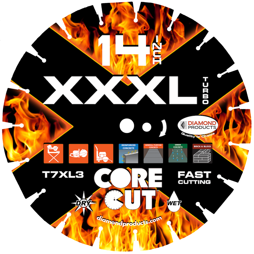 XXXL-Turbo Turbo Diamond Blades